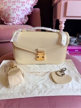 DressUpYourPurse Paris 15 bag in Cream
